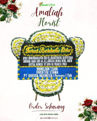 Papan Bunga Duka di Basirih