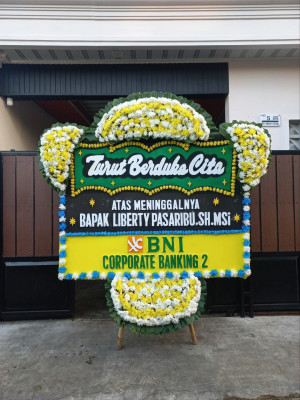 Papan Bunga Duka di Basirih