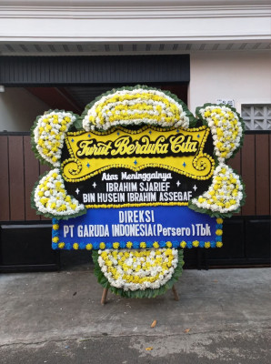 Papan Bunga Duka di Basirih