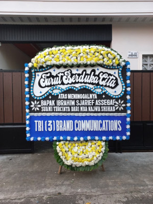 Papan Bunga Duka di Basirih